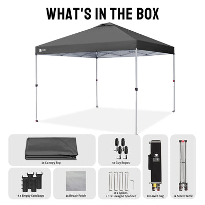 Tonnelle One-Push Max 12' x 12'