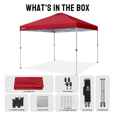 Tonnelle One-Push Max 12' x 12'