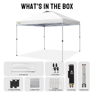 Tonnelle One-Push Max 12' x 12'