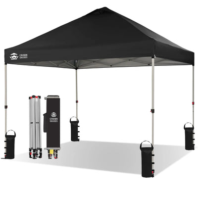 Pop-Up Faltpavillon 3 × 3 m – Wasserdicht, UV50+, Höhenverstellbar, mit Seitenteilen