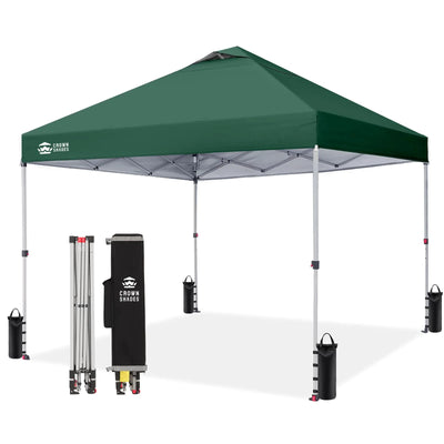 Pop-Up Faltpavillon 3 × 3 m – Wasserdicht, UV50+, Höhenverstellbar, mit Seitenteilen