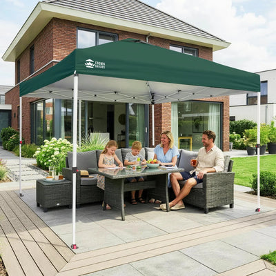 Pop-Up Faltpavillon 3 × 3 m – Wasserdicht, UV50+, Höhenverstellbar, mit Seitenteilen