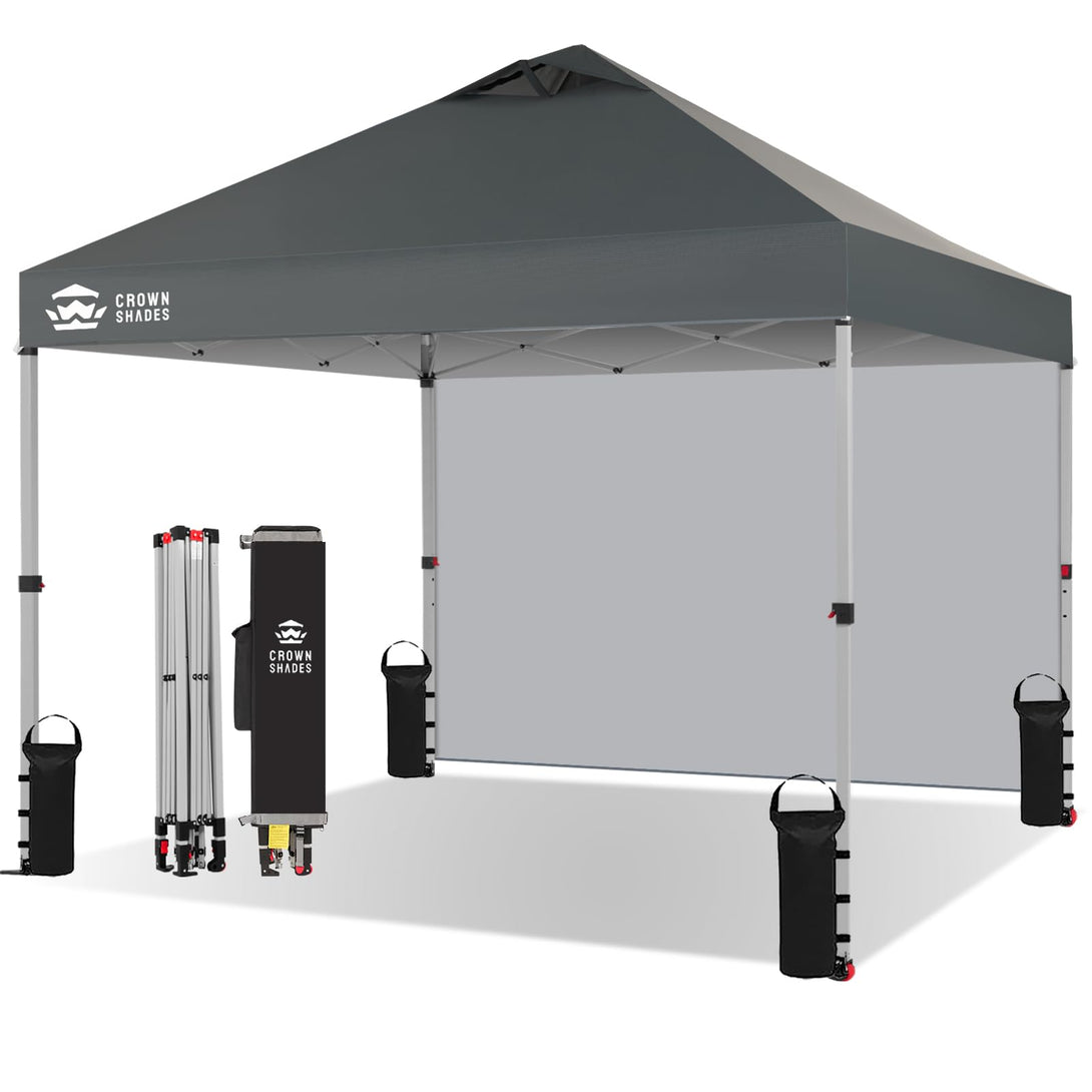 3m x 3m Pop Up Gazebo with 1 Sidewall