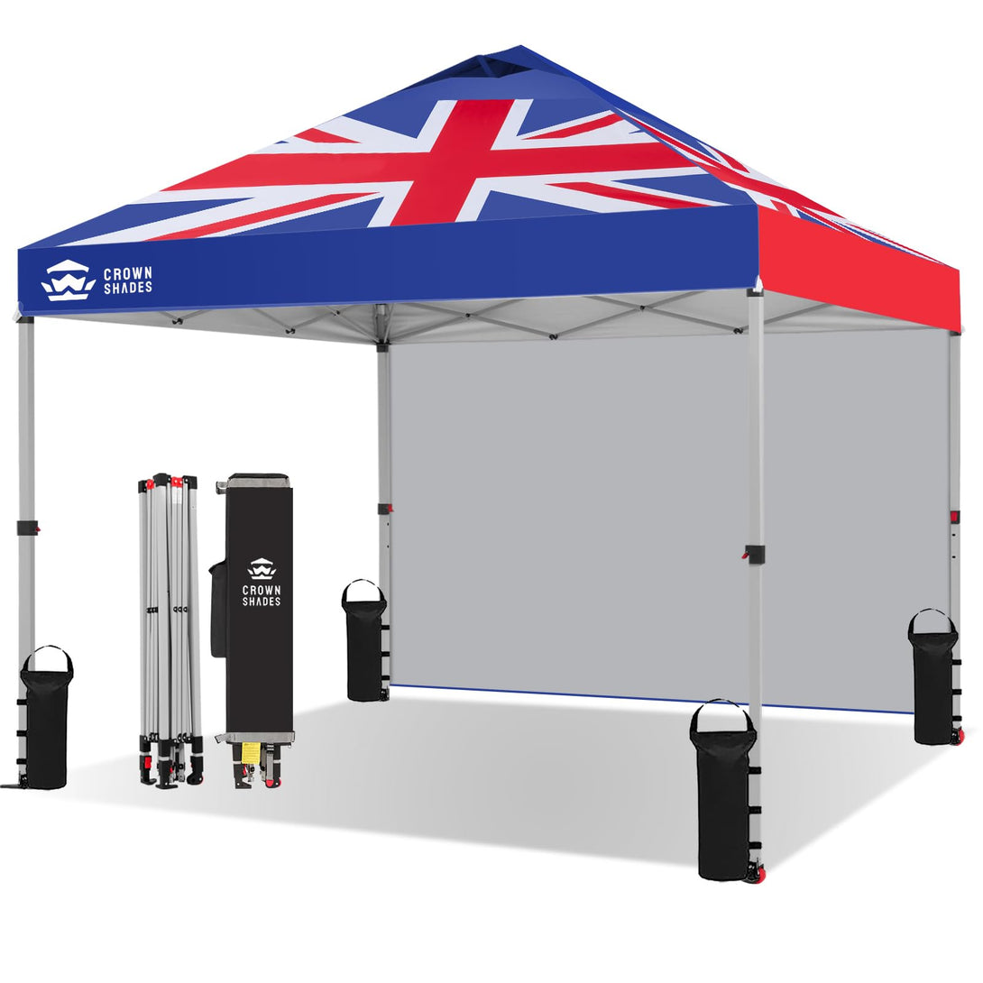 3m x 3m Pop Up Gazebo with 1 Sidewall