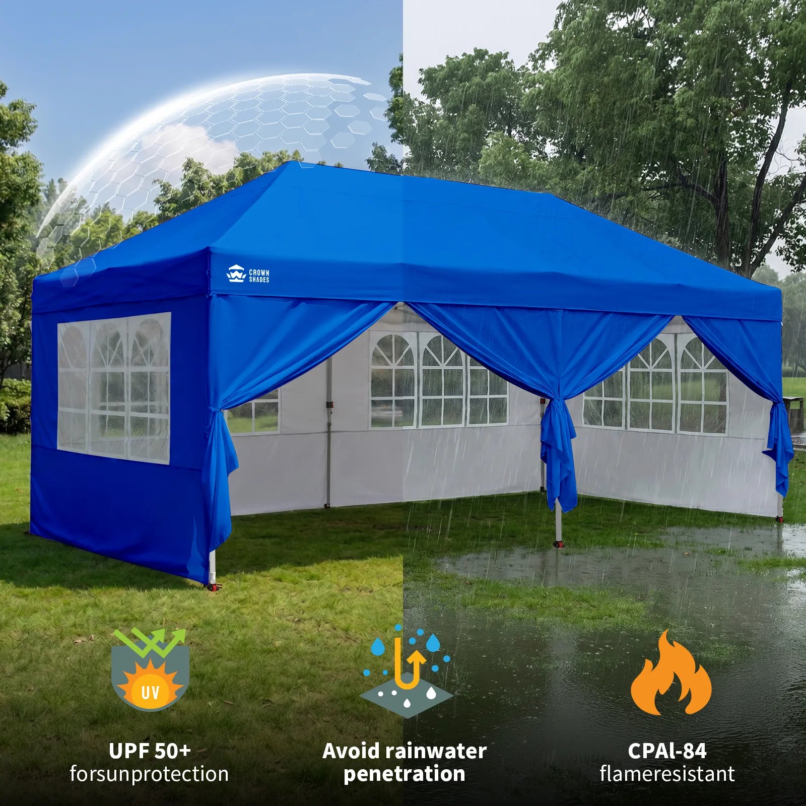 Swift-Lock 10'x20' Canopy | 6 Sidewalls