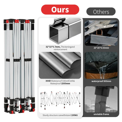 Swift-Lock 10'x20' Canopy | 6 Sidewalls